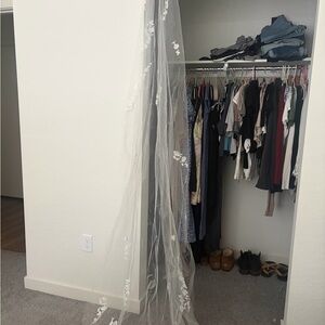 Grace Loves Lace White Floral Closet Organizer